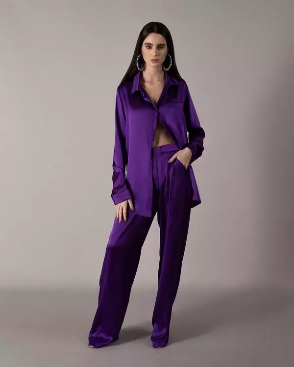 Silk Pajama suit 