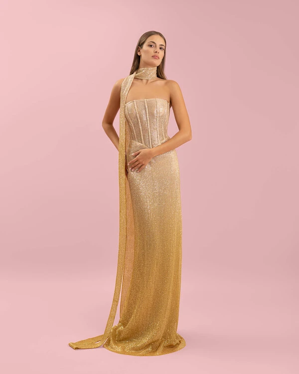 Silver to sunlight degrade dress