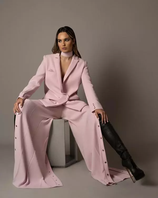Two-piece tailored suit