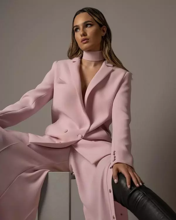 Two-piece tailored suit