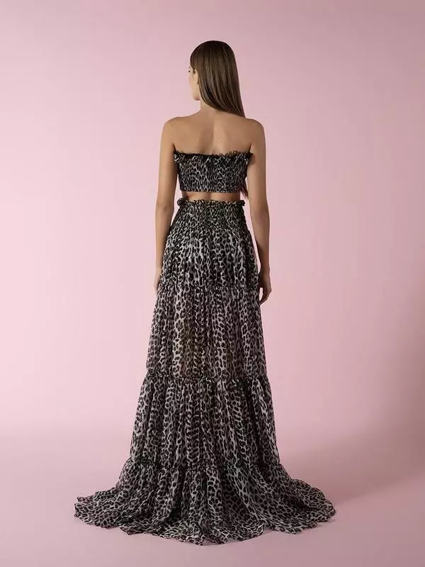Two-piece leopard set