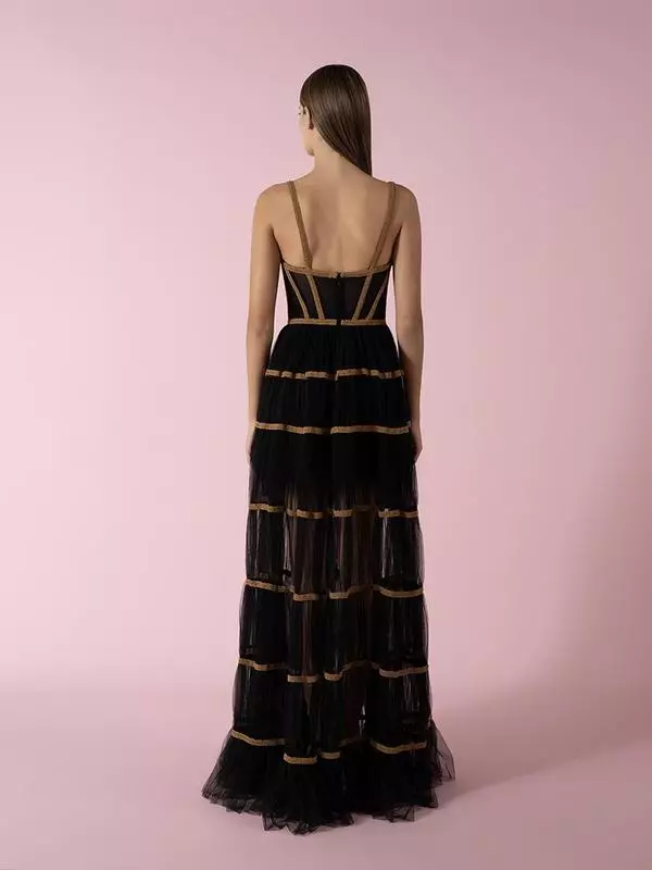 Bands corset dress