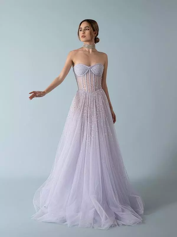 heart-shaped corset dress 