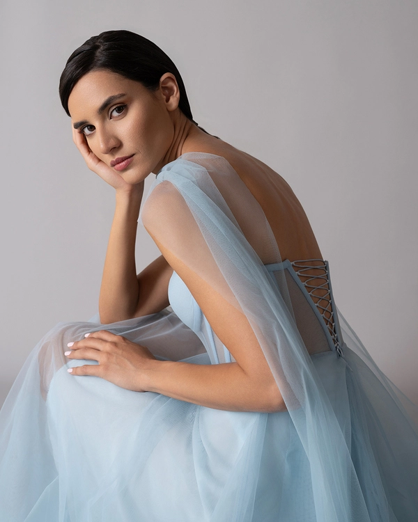 Heart neckline corset dress